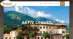 Desktop Screenshot of hotelwinkler.com