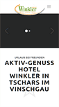 Mobile Screenshot of hotelwinkler.com
